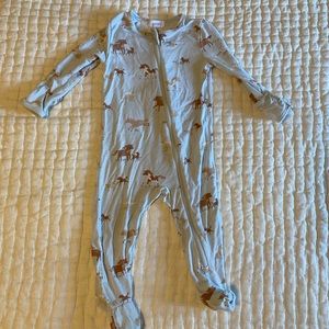 Angel Dear Zipper Footie